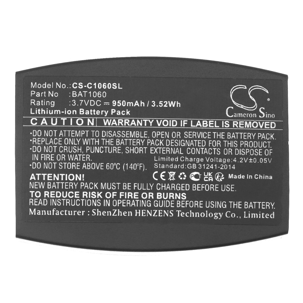 Wireless Headset Akkus 3M CS-C1060SL