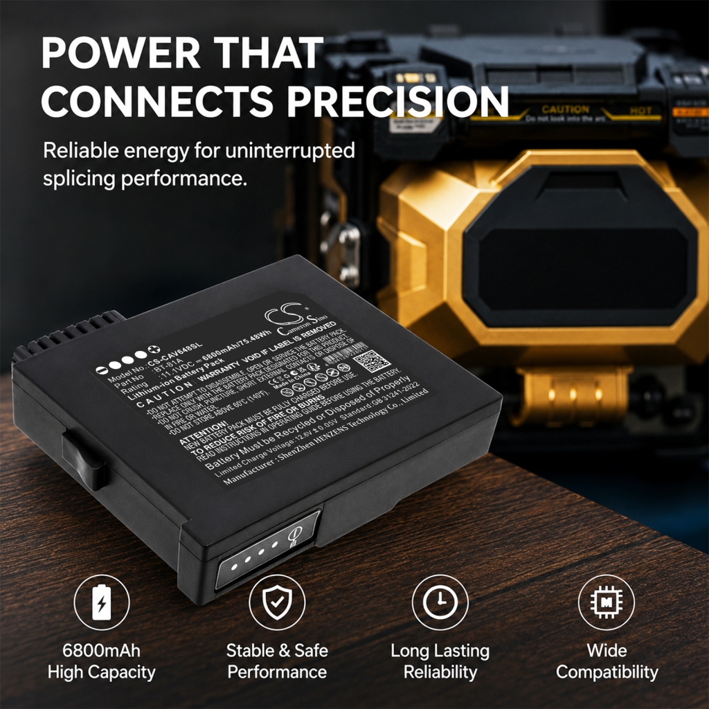 Battery compatible with Cetc CS-CAV648SL
