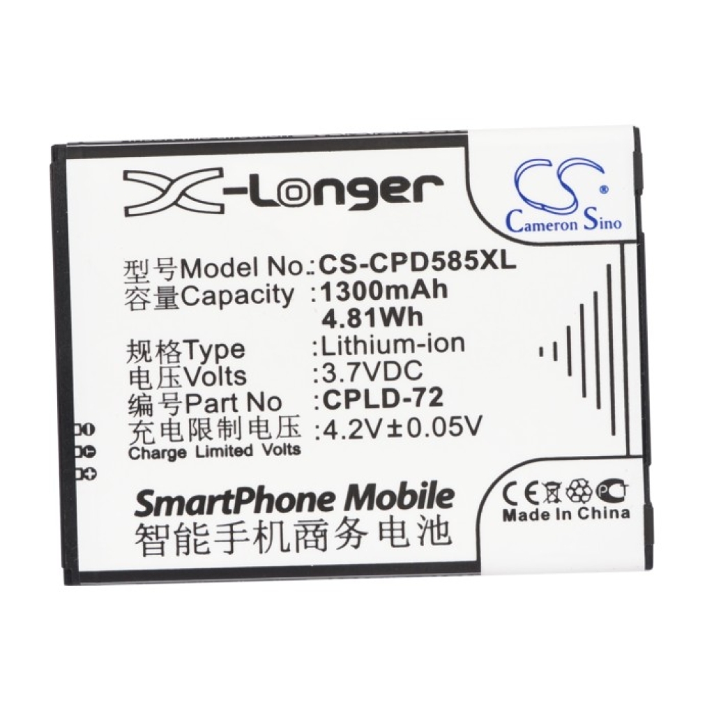 Akku kompatibel mit Coolpad CS-CPD585XL