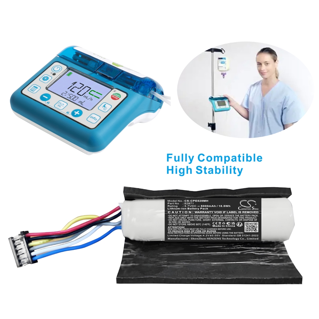 Medizinische Geräte Akkus Compat ella CS-CPE528MH