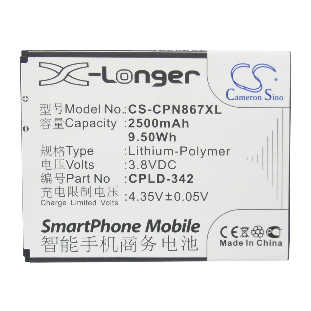 Akku kompatibel mit Coolpad CS-CPN867XL