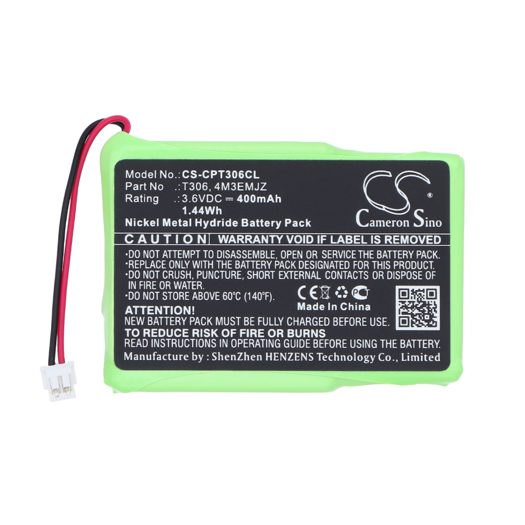 Battery compatible with GP Sagem Swisscom Vodafone Telecom CS-CPT306CL