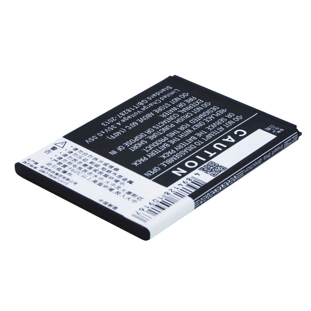 Cameron Sino CS-CPY600SL Akku, rückseitige Warnseite