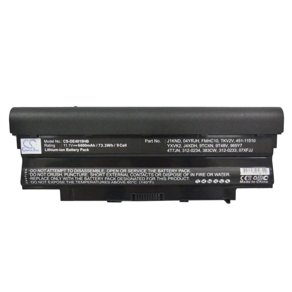 Notebook battery DELL Inspiron 14R 4010-D460TW