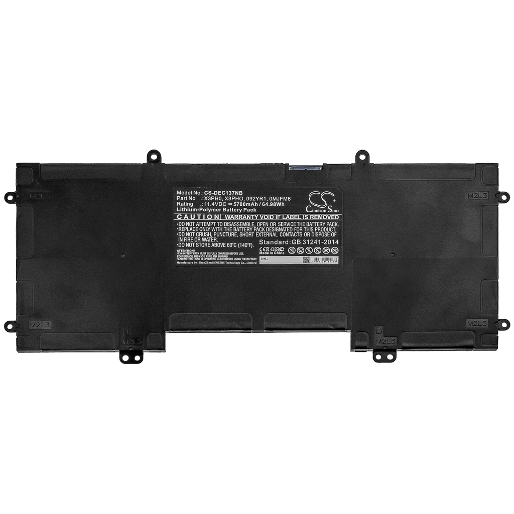 Laptop Akkus DELL CS-DEC137NB