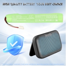 Compatible battery replacement for Denon 943692100100D,CABICR18650-2400