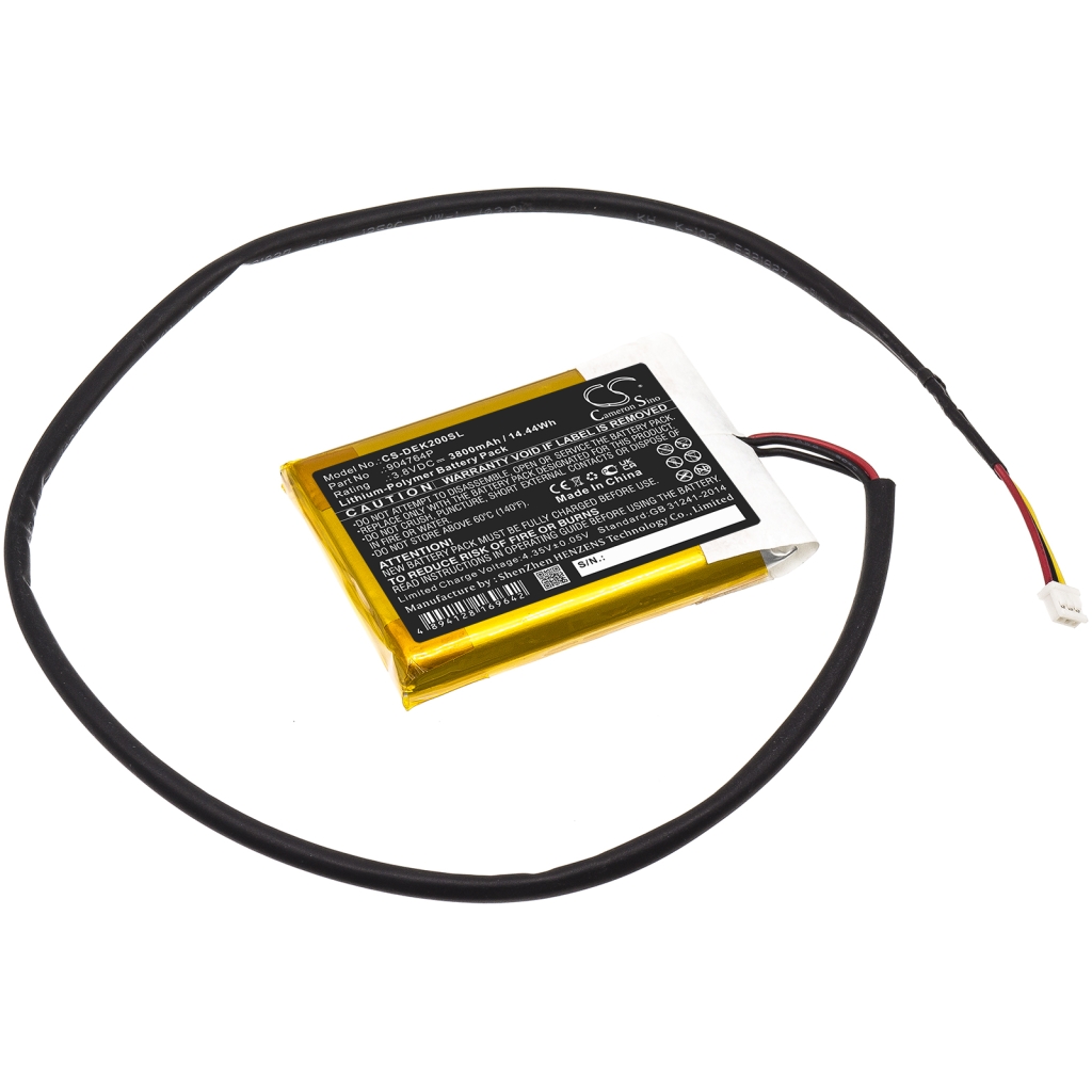 Compatible battery replacement for Idealens 904764P