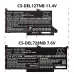 Notebook battery DELL N001L7280-D2506CN