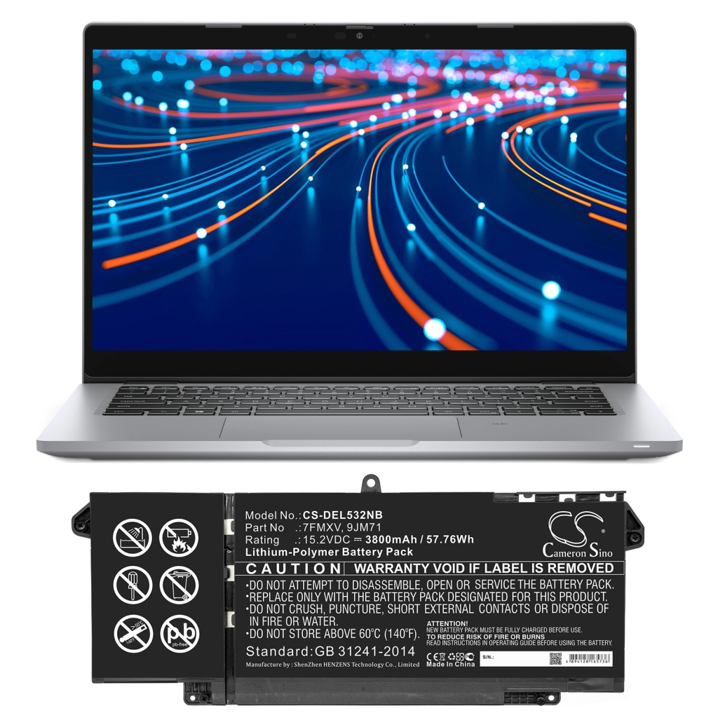Laptop Akkus DELL Latitude 7320 JYTRC