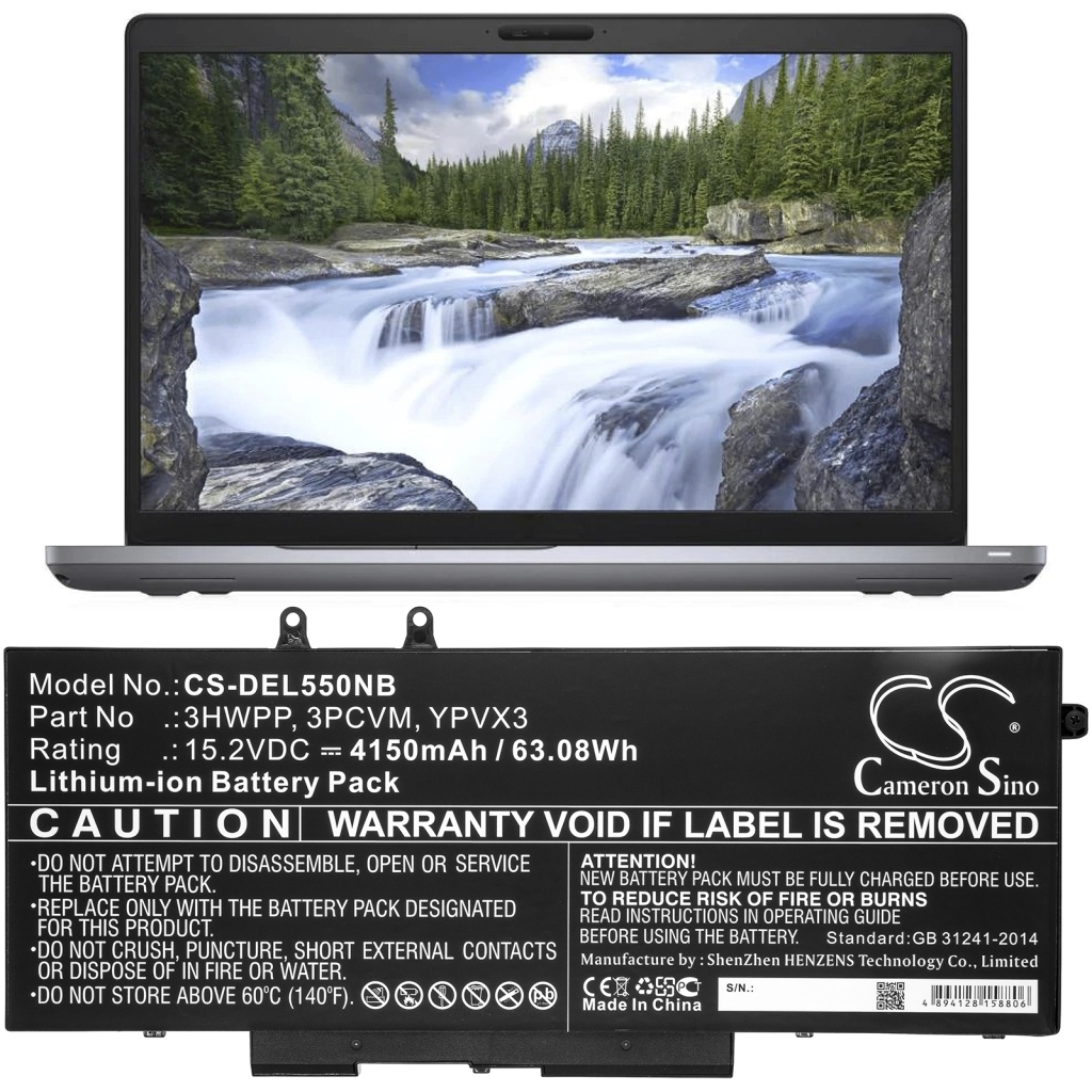 Laptop Akkus DELL Latitude 15 5511