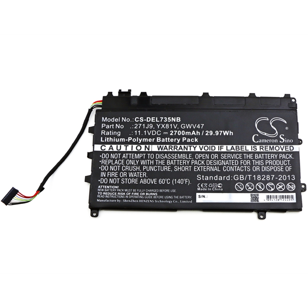 Laptop Akkus DELL Latitude 13 7350
