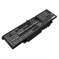 Compatible battery replacement for DELL 047T0,0HYH8,0WW8N8,66DWX,86D0Y...