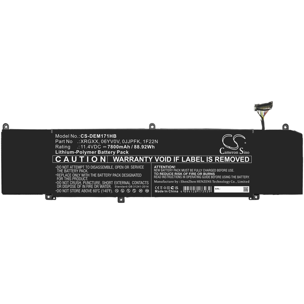 Laptop Akkus DELL G7 15 7590