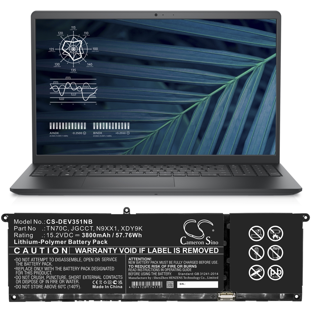 Laptop Akkus DELL Vostro 3515