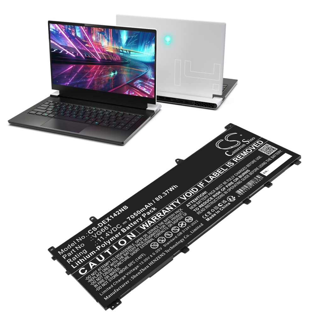 Laptop Akkus DELL Alienware X14 R2