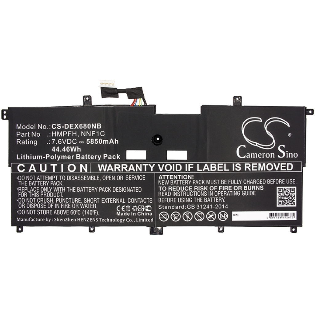 Laptop Akkus DELL XPS 13 9365