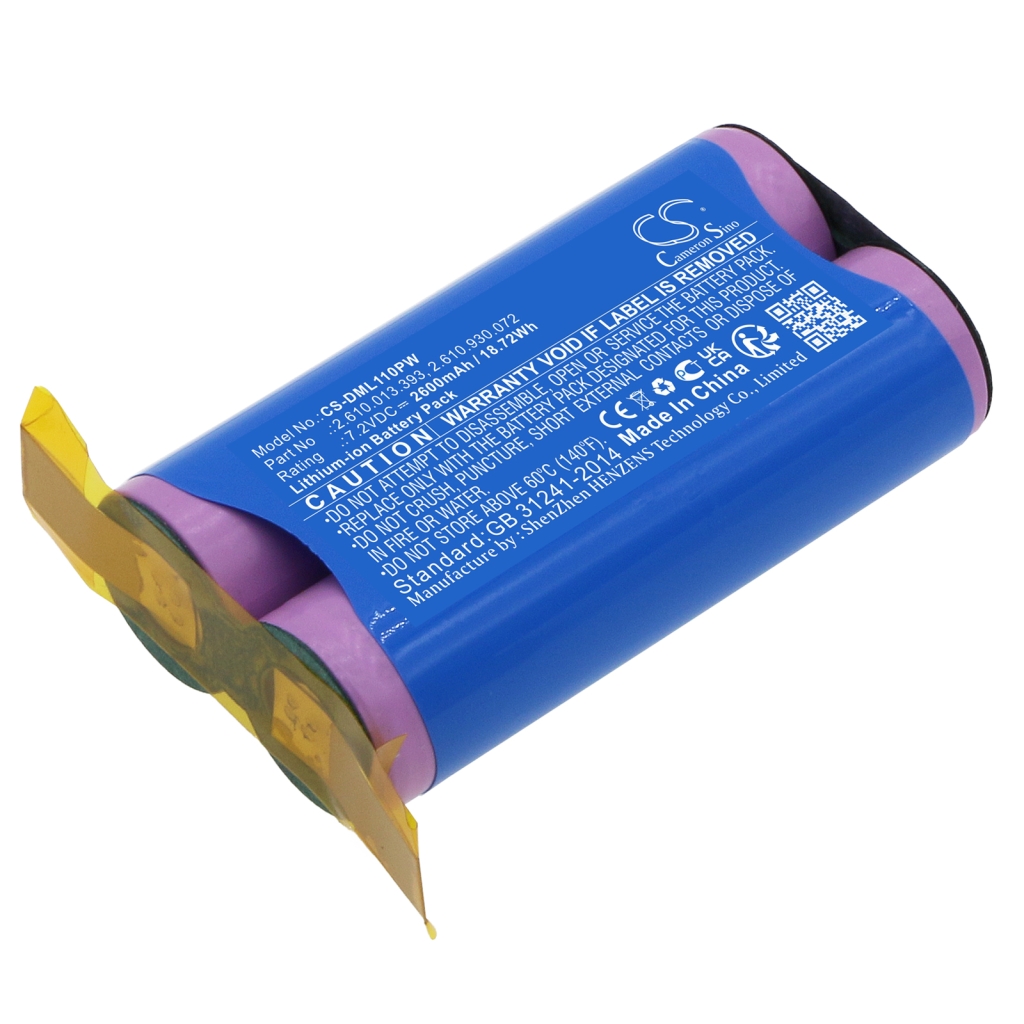Industriebatterie Dremel CS-DML110PW