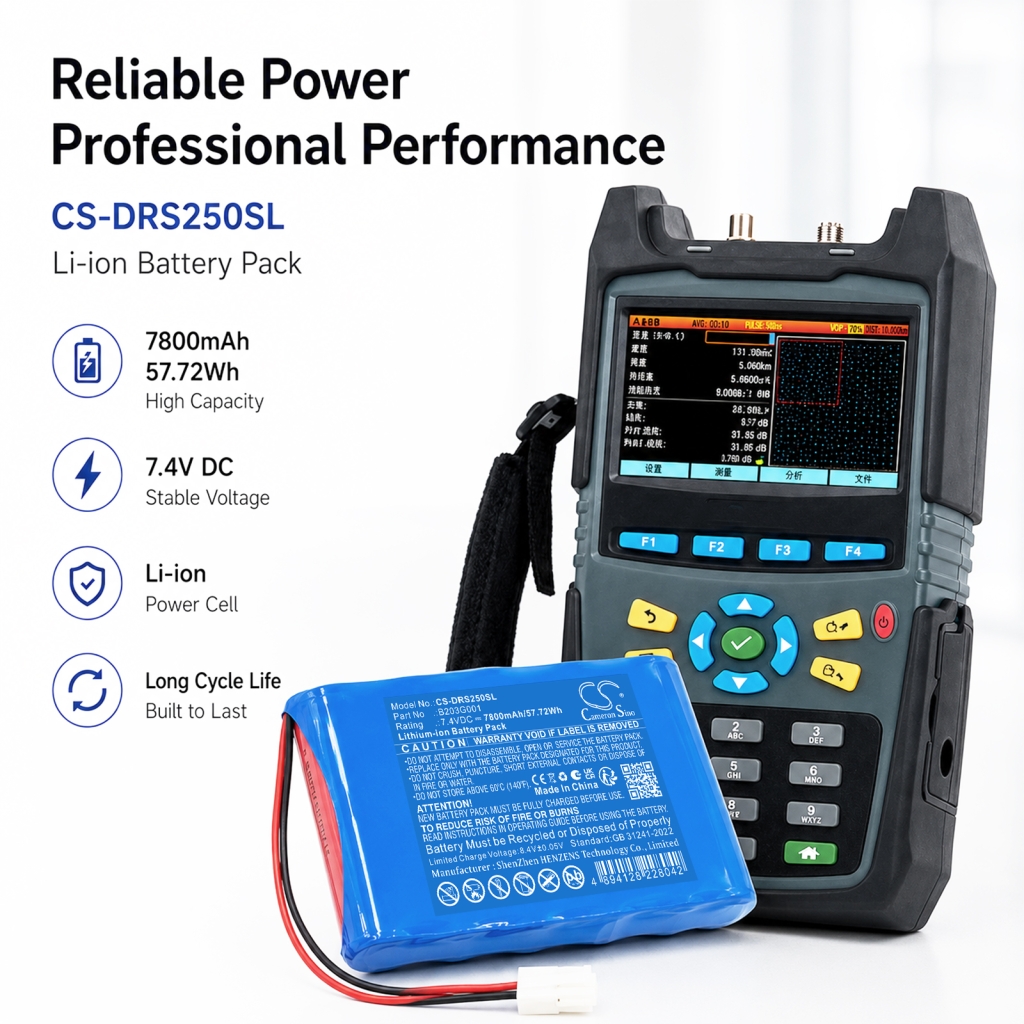 Battery for Deviser DS2500S