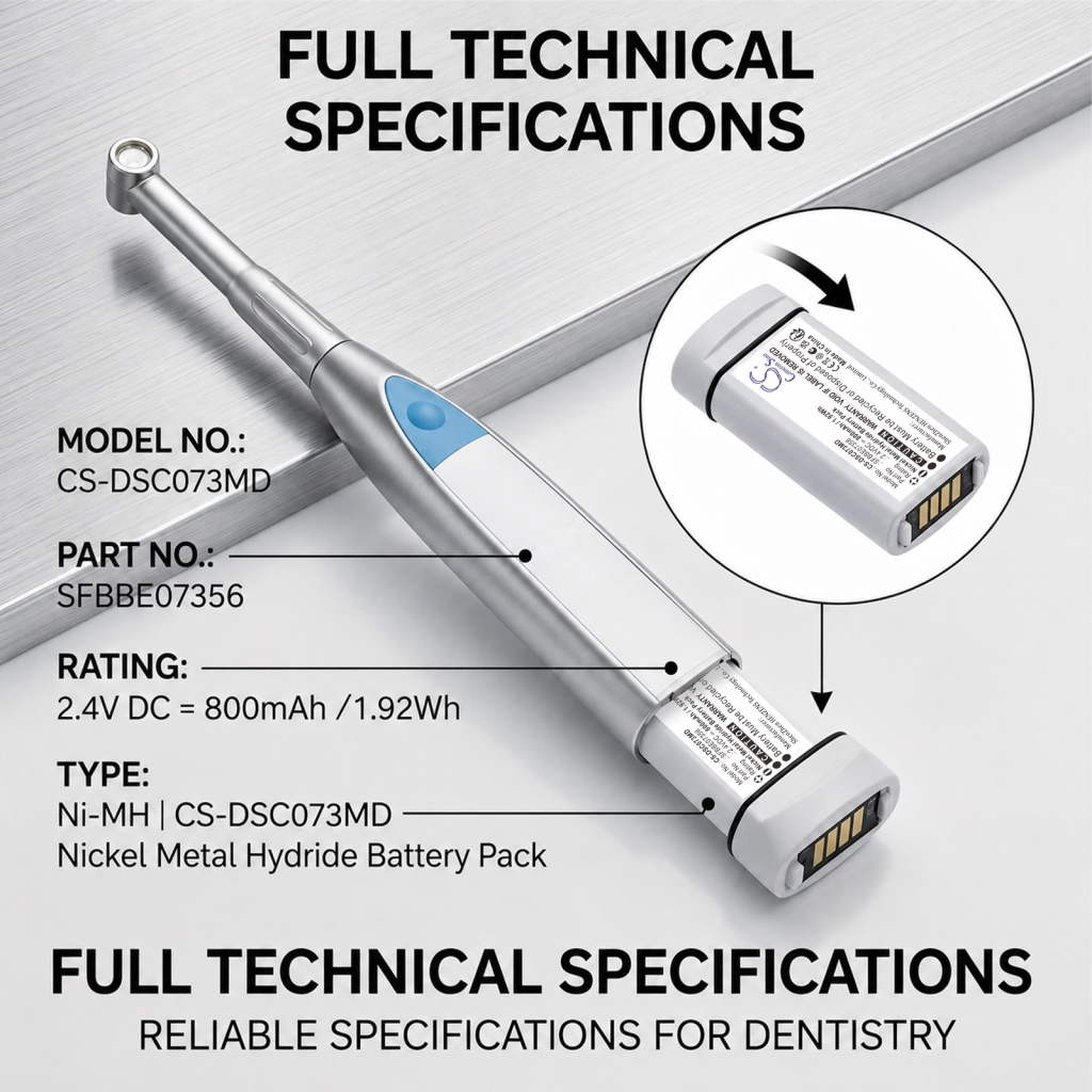 Battery for Dentsply SmartLite Focus