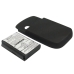 Cameron Sino CS-DTS9XL 3.7V 2000mAh extended battery with black back cover