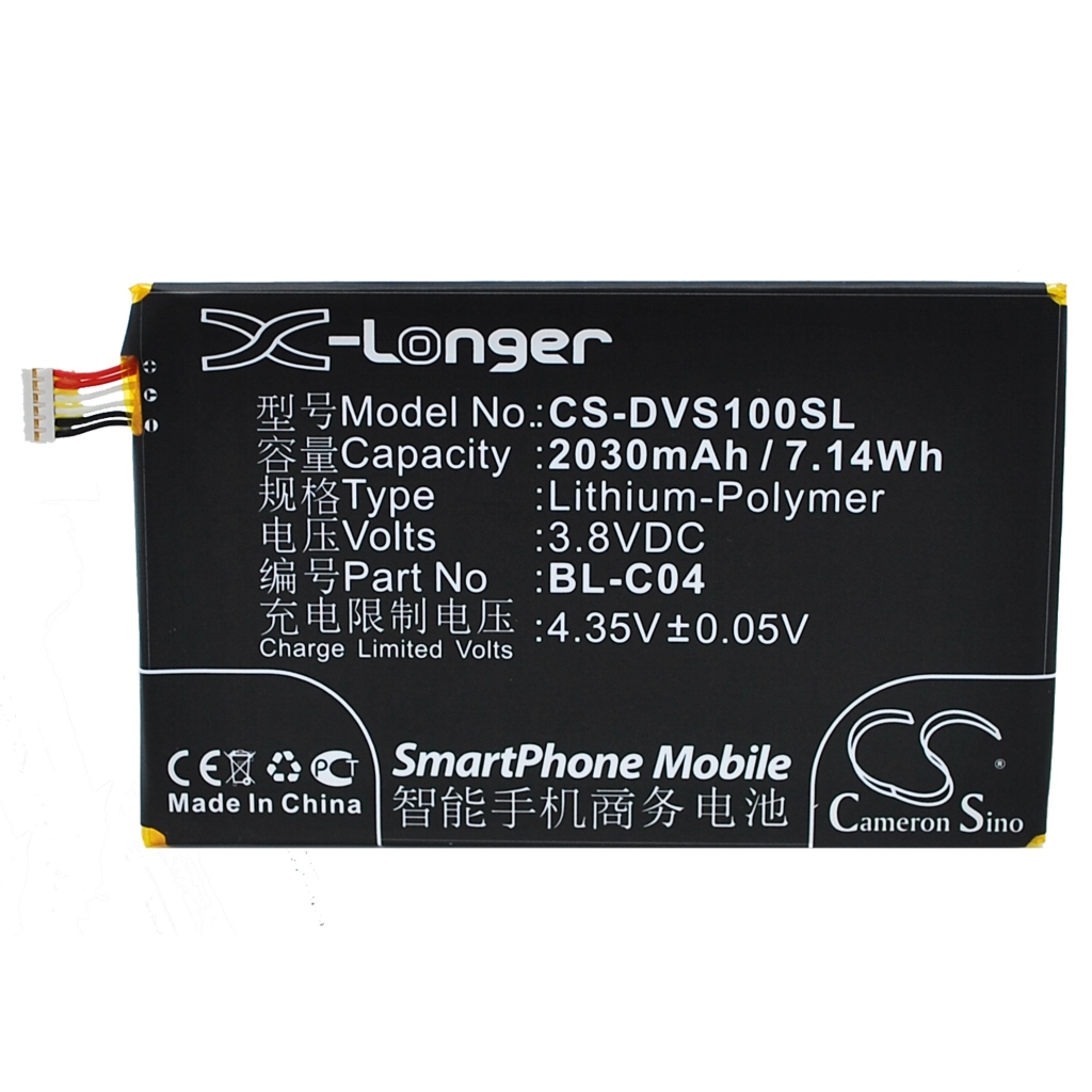 Battery for DOOV S2X