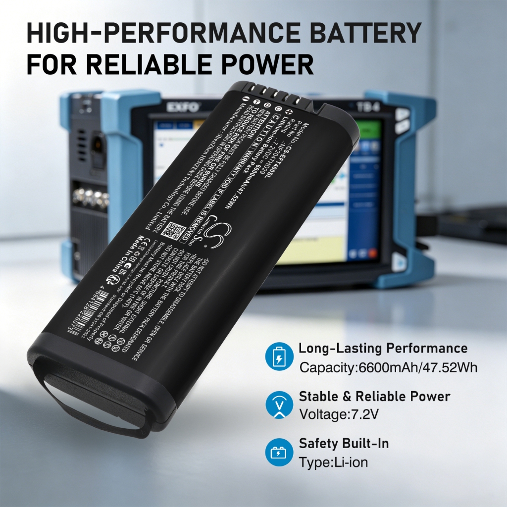 Battery Replaces EXFO NF2047QE34