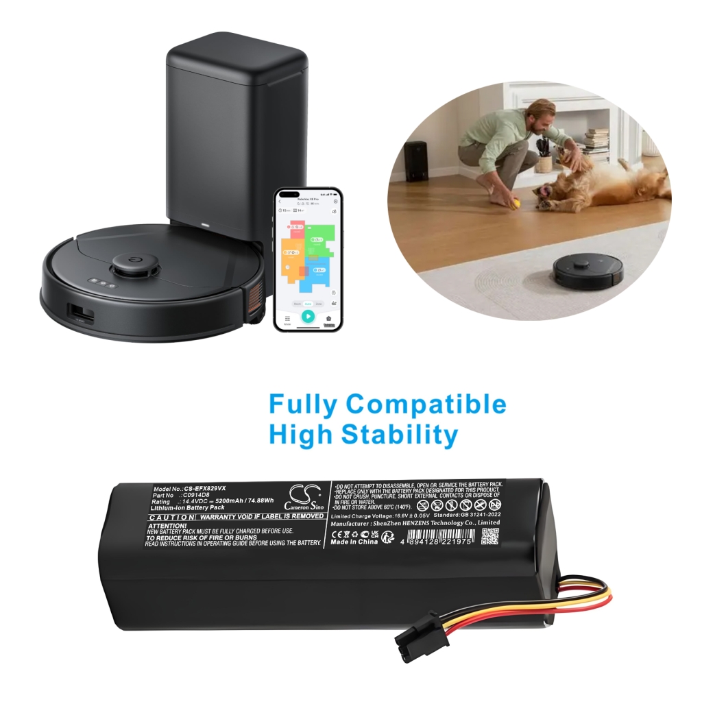 Vacuum Battery Eufy CS-EFX829VX