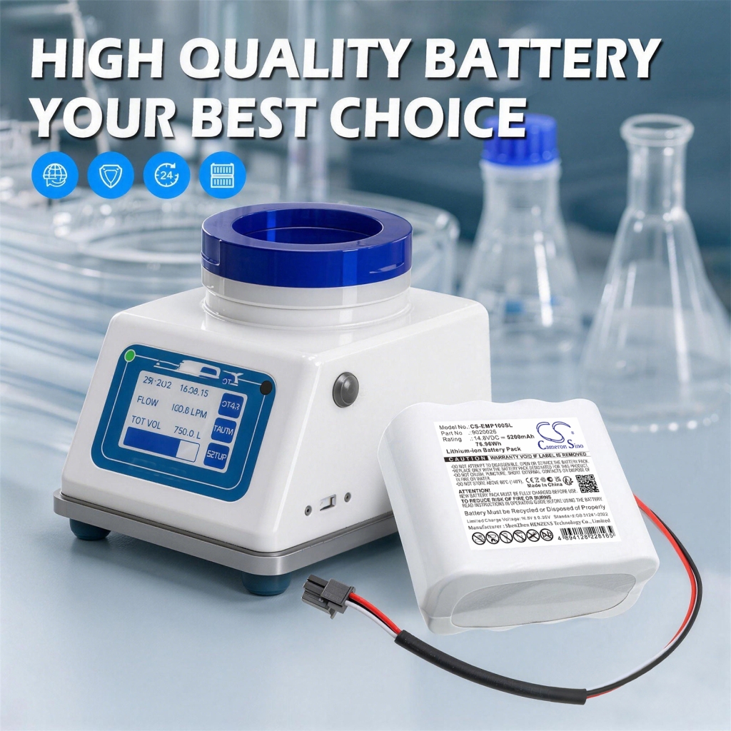 Akku für Emtek P100 Portable Microbial Air Sampler