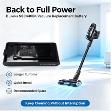 Kompatibler Ersatzakku für Eureka NEC440BK