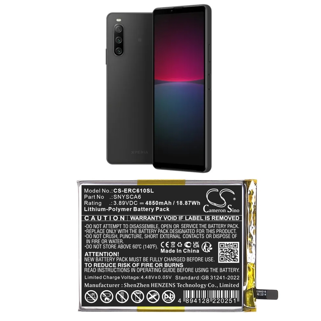 Handy Akkus Sony CS-ERC610SL