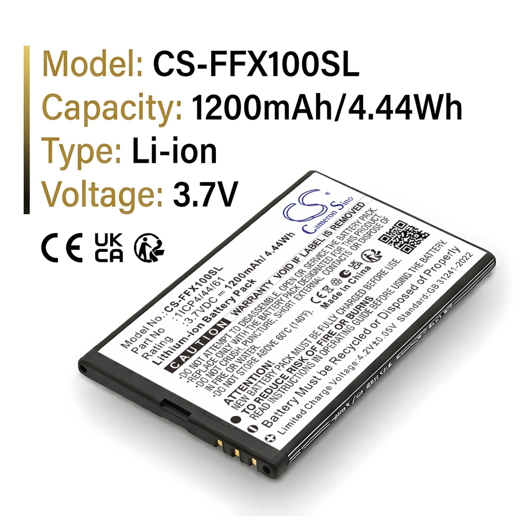 Battery compatible with Famoco CS-FFX100SL