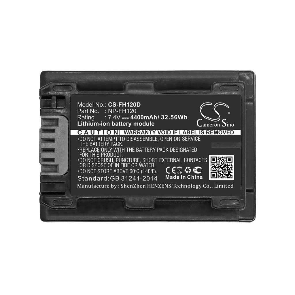 Battery for Sony DCR-SR55E