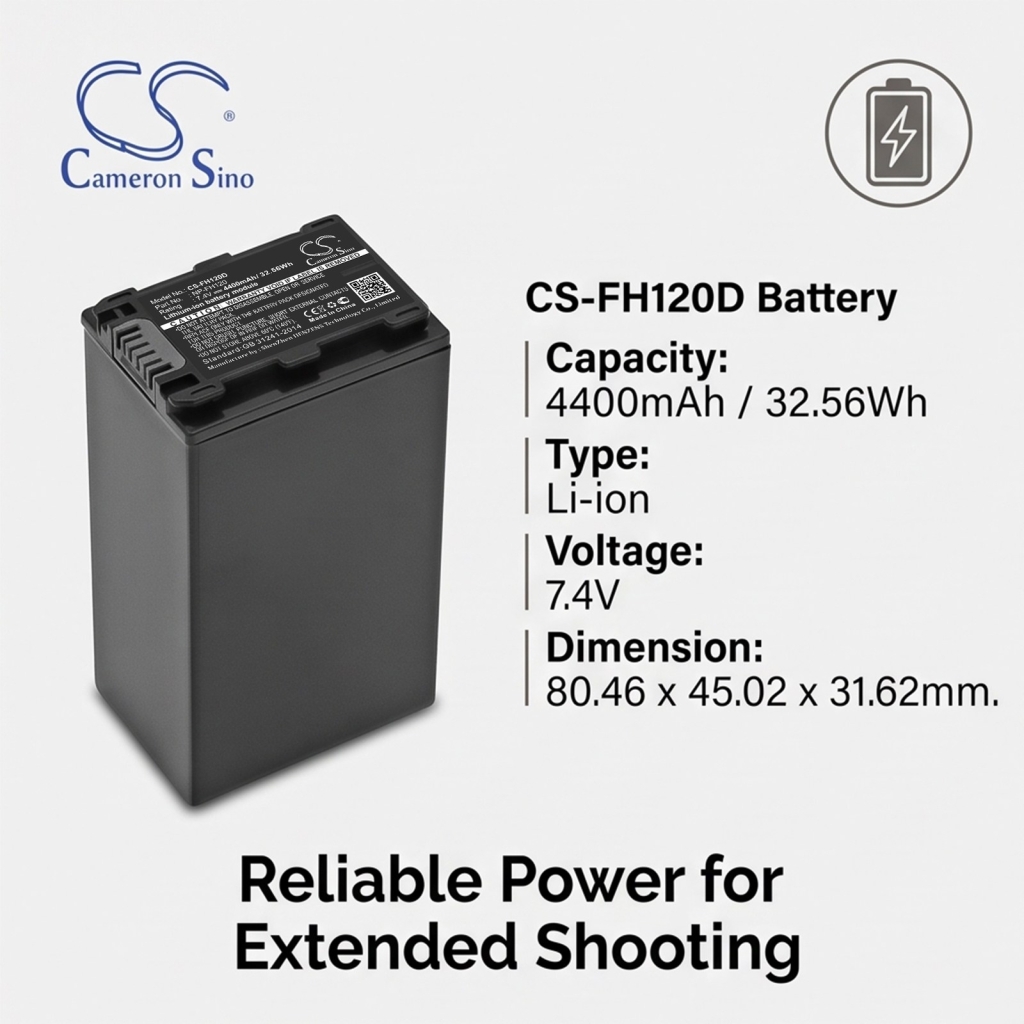 Battery for Sony DCR-SR55E