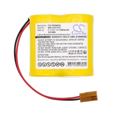 Compatible battery replacement for Mori seiki A06B-0073-K001,A06B-6073-K001,A06B-6073-K005,A98L-0001-0902,A98L-0031-00011...