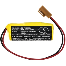 Compatible battery replacement for GE A02B-0200-K102,A98L-0031-0012,A98L00310012,CR17540SE-RL,CR8-LHC...