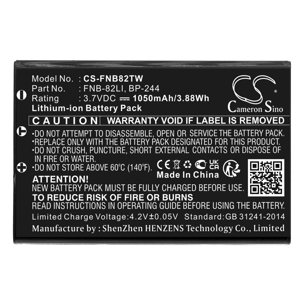 Two-Way Radio Battery Kenwood CS-FNB82TW