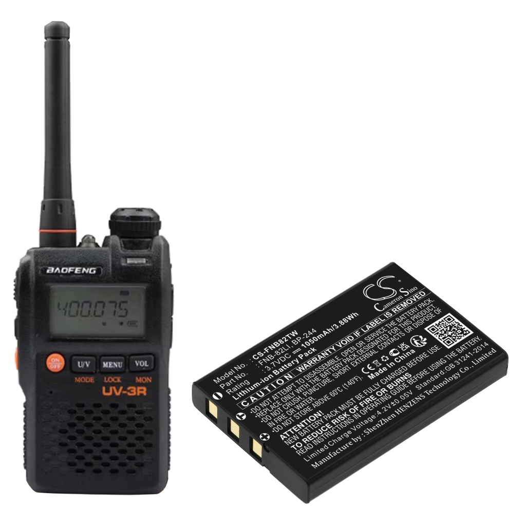 Two-Way Radio Battery Kenwood CS-FNB82TW
