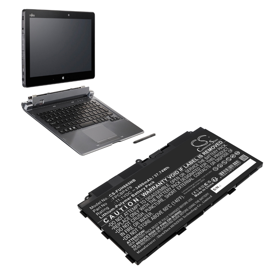 Notebook battery Fujitsu CS-FUH665NB