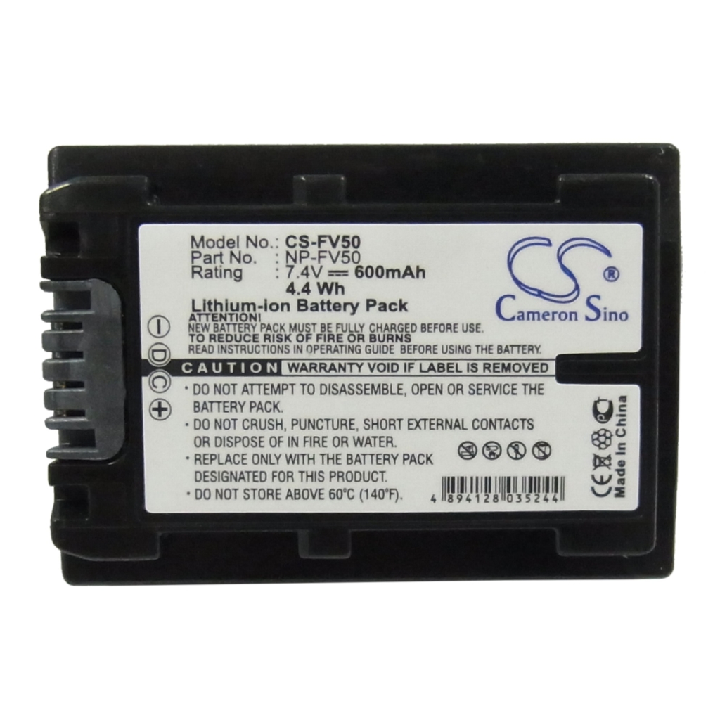 Kompatibler Ersatzakku für Sony NP-FV50