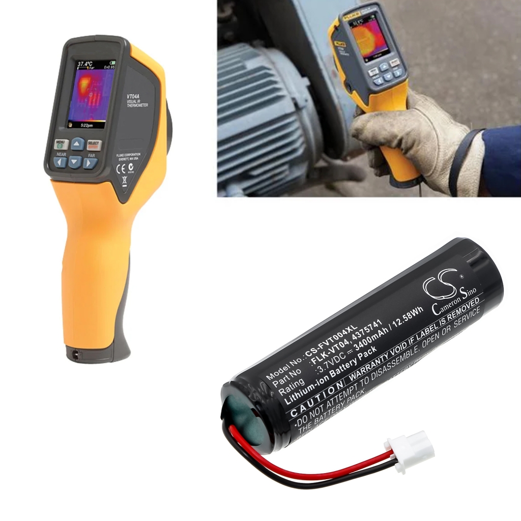 Industriebatterie Fluke VT04 IR Thermometer