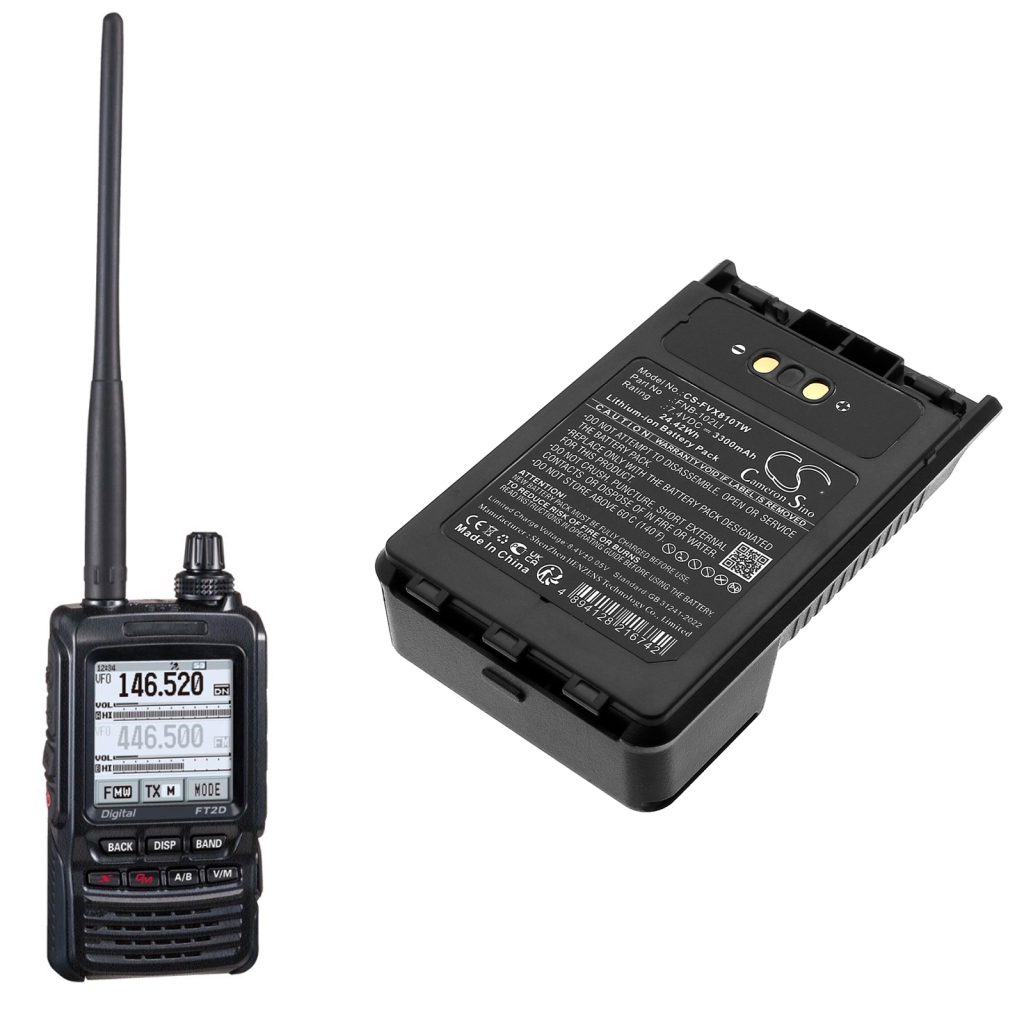 Walkie-Talkie Akkus YAESU CS-FVX810TW