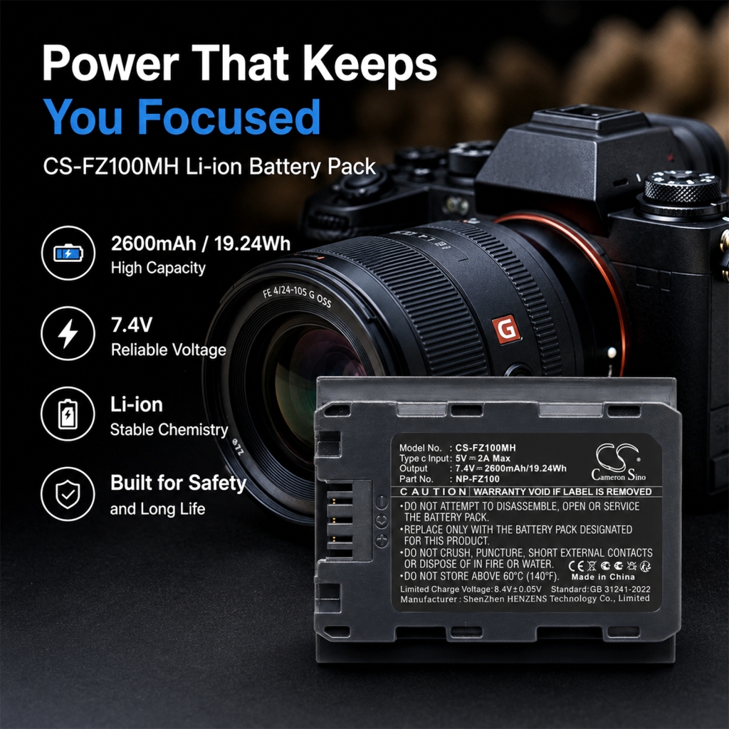 Cameron Sino CS-FZ100MH Marketing mit Spezifikationen und Sony Kamera