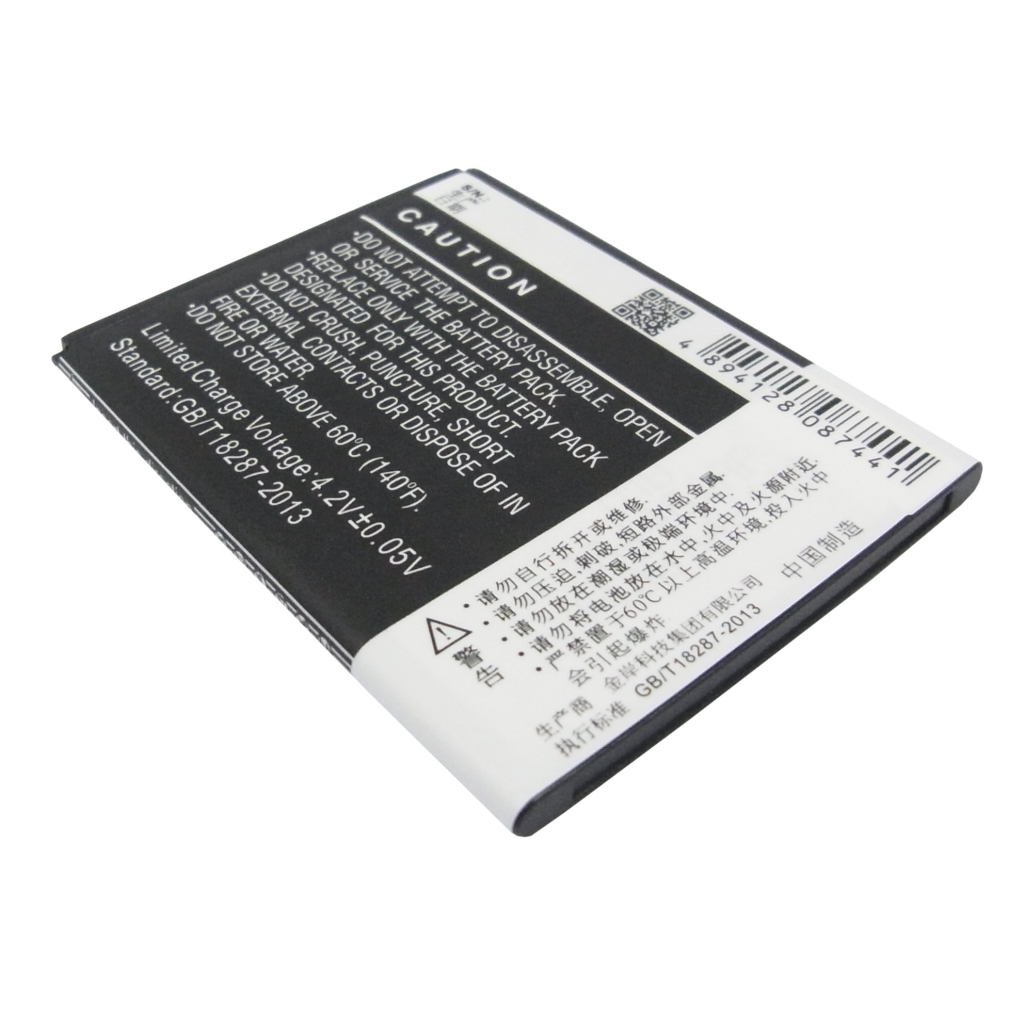 Cameron Sino CS-GNN106SL schwarze Seite, CE-Kennzeichnung sichtbar, CAUTION-Text, Strichcode sichtbar
