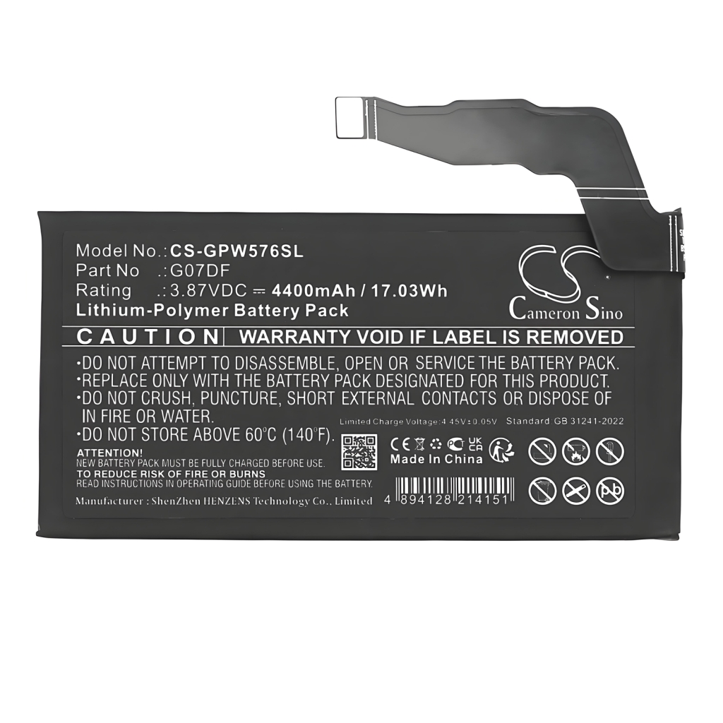 Mobile Phone Battery Google CS-GPW576SL
