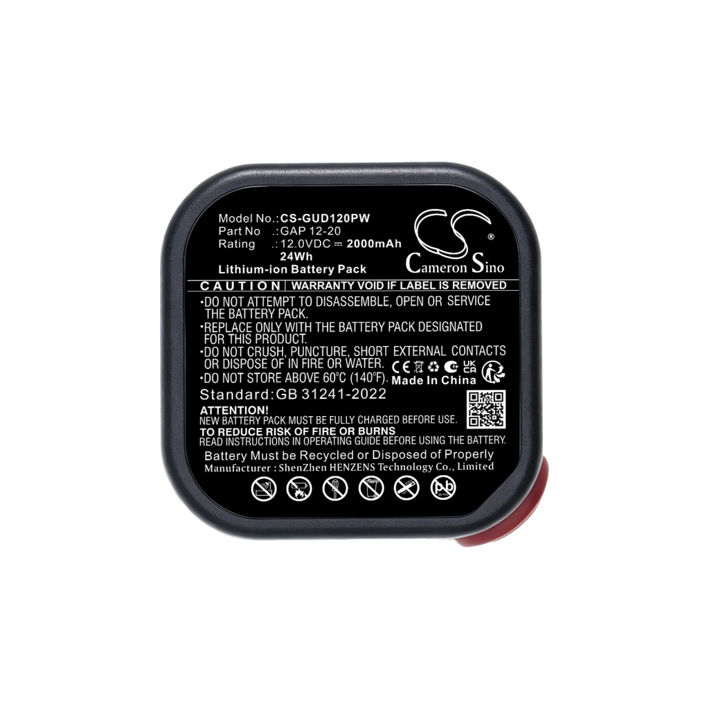Akku kompatibel mit Gude CS-GUD120PW