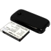 CS-HDP180BL X-Longer battery and black cover HTC Smart top view