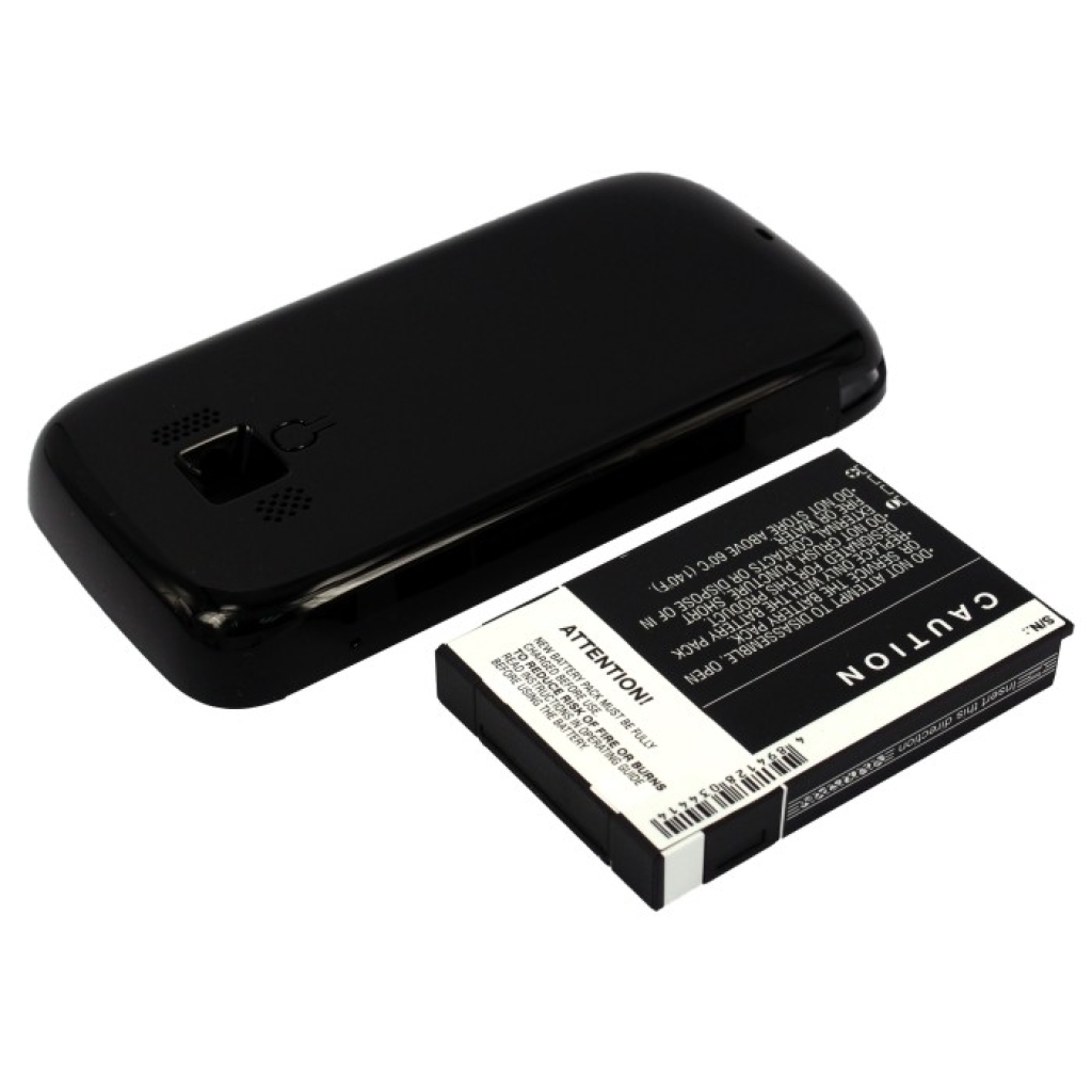 CS-HDP180BL X-Longer HTC Smart battery side view contacts