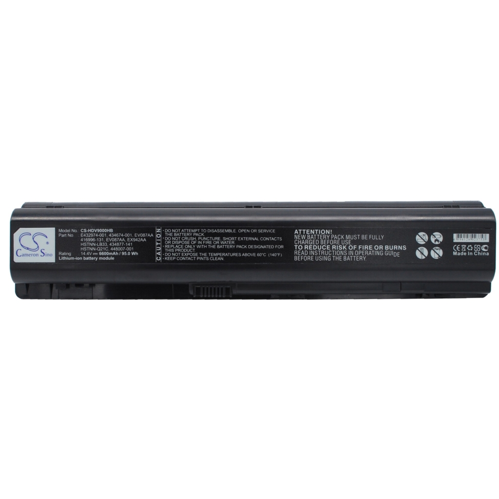 Notebook battery HP Pavilion dv9046EA