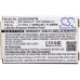 Two-Way Radio Battery Huawei CS-HEP680TW