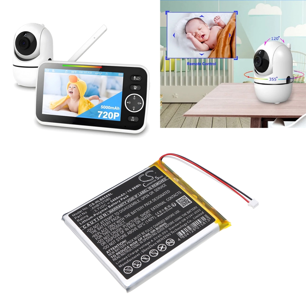 BabyPhone Akkus Hellobaby CS-HLB658SL